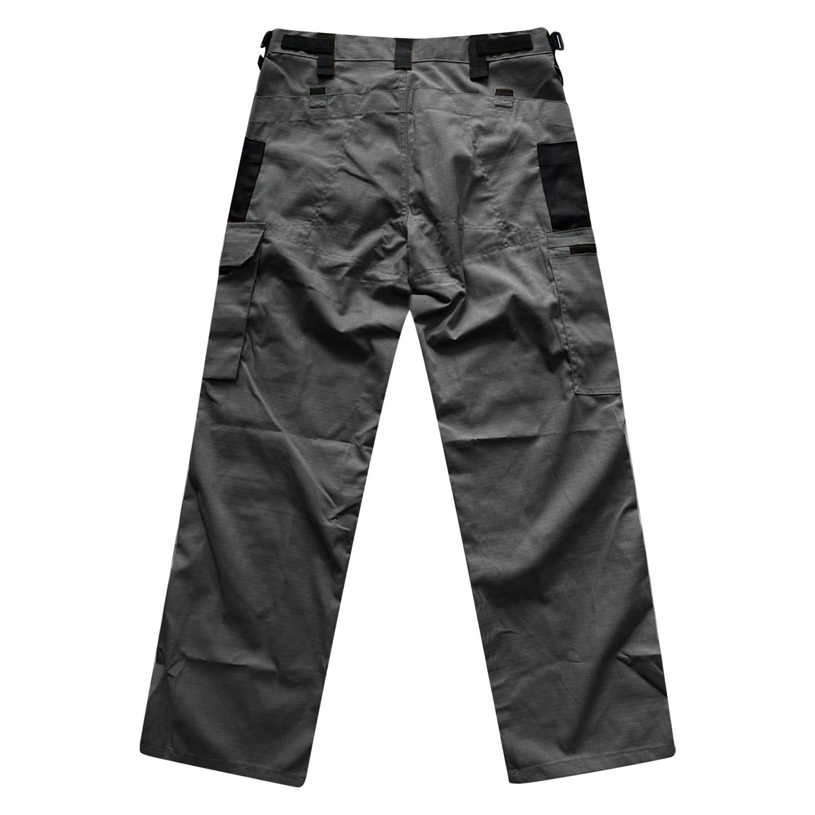 thumbnail image 5 of Pantalones de entrenamiento cargo lisos para hombre - Informales, holgados y cómodos para hacer deporte - Poliéster, ligeros, múltiples bolsillos, tallas S-M-XL-XXL-XXXL, 5 of 8